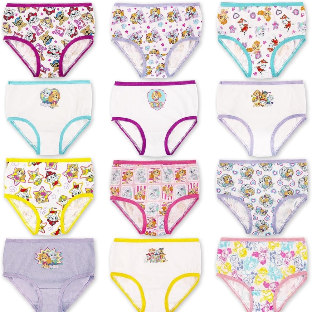 Paw Patrol Girls'👧🏻12-Days Underwear🩲to Make Potty Training Fun🤩Sz 2T/3T